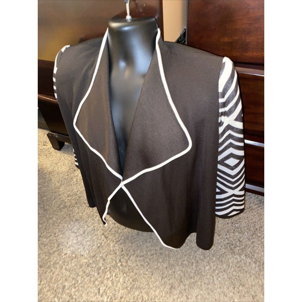 Misook Brown Open Cardigan Women's Size Small‎ - Picture 2 of 6